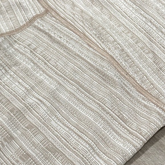 Athleta High Rise Jacquard Chaturanga 7/8 Tight in Quail Textured Leggings Sz S - Picture 5 of 16